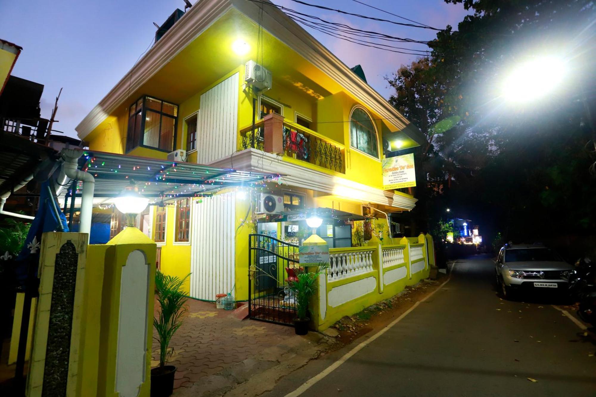 Paradise De Goa,Hotel Calngute Beach Calangute Esterno foto